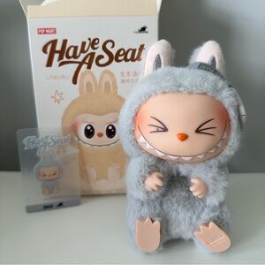 Authentic Pop Mart Labubu - HeHe - Have A Seat